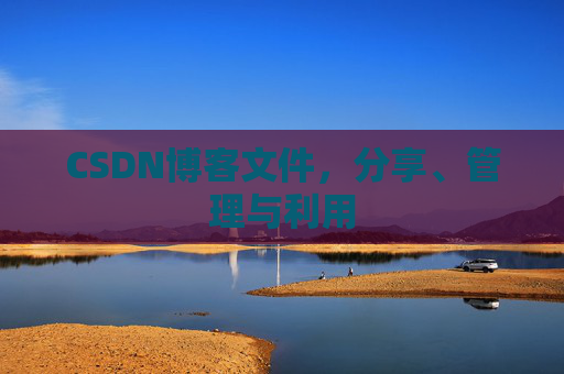 CSDN博客文件，分享、管理与利用